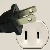 Type A power plug socket